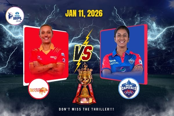 Delhi Capitals vs Gujarat Giants